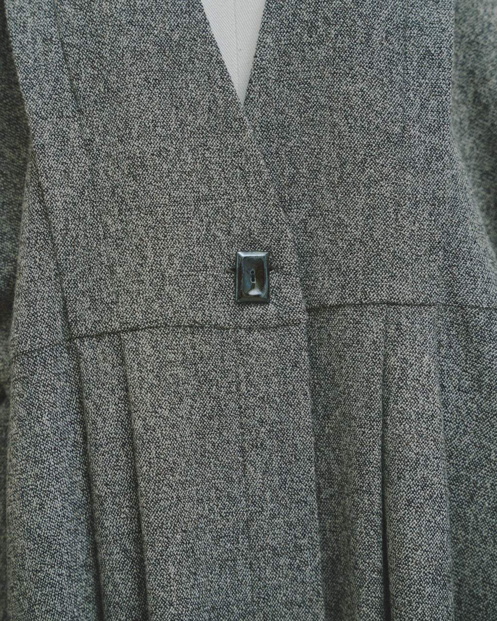 豊穣 - Wool tweed coat -