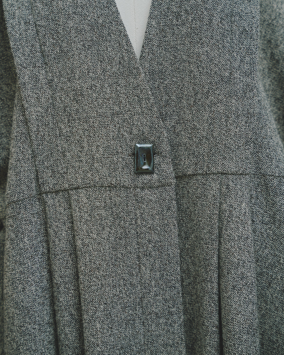 豊穣 - Wool tweed coat -