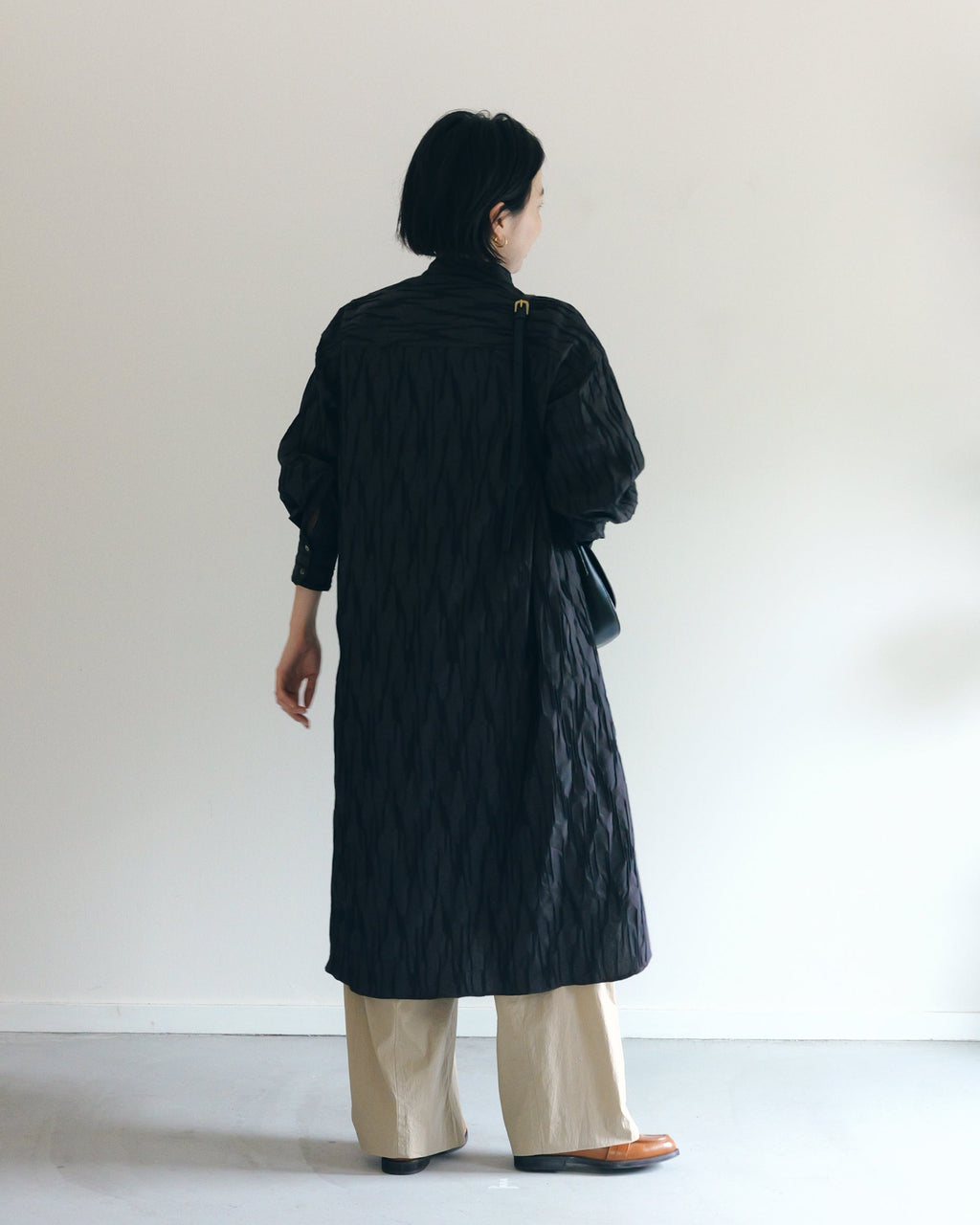 さざ波 - Cotton shirt dress -