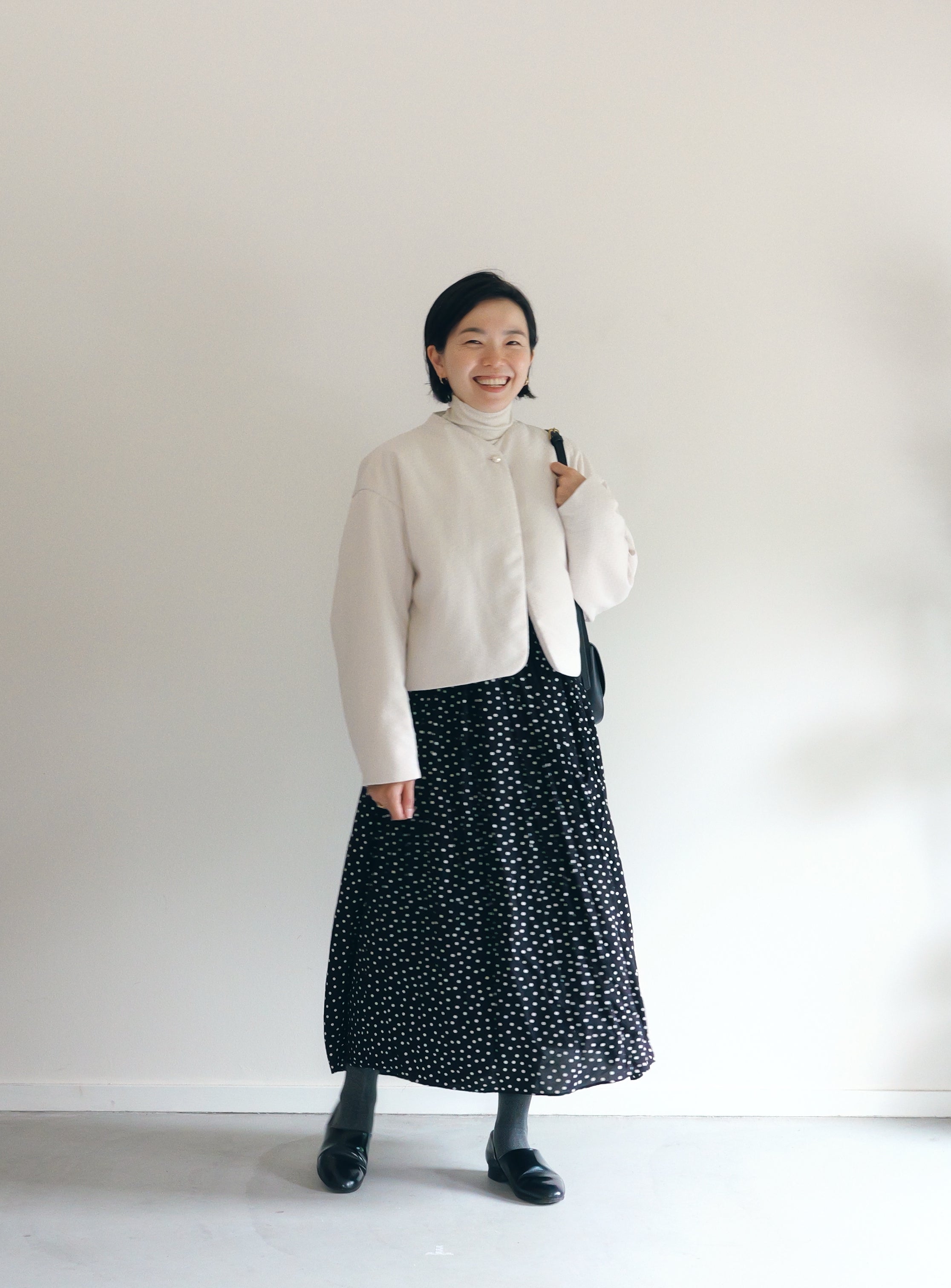 冬芽 - Jacquard Padded Jacket -