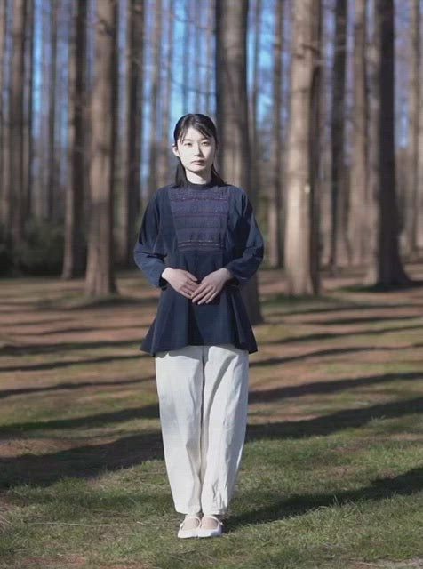 おぼろ月 - Bemberg® Lace Flare Tunic -