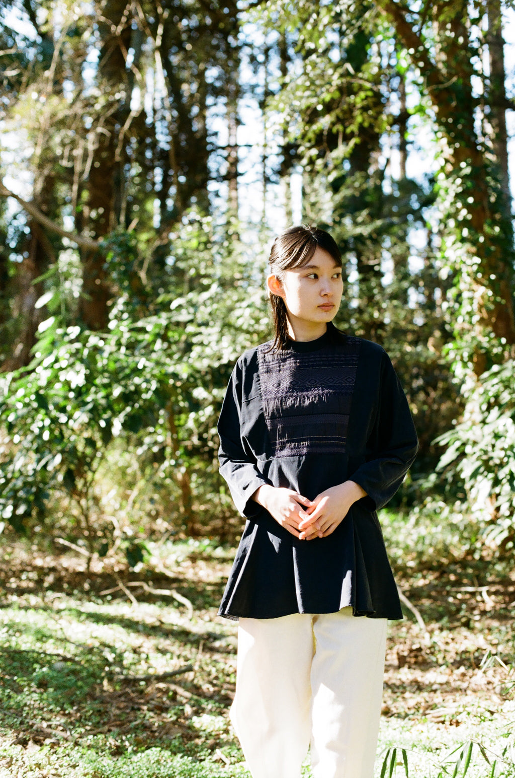 おぼろ月 - Bemberg® Lace Flare Tunic -