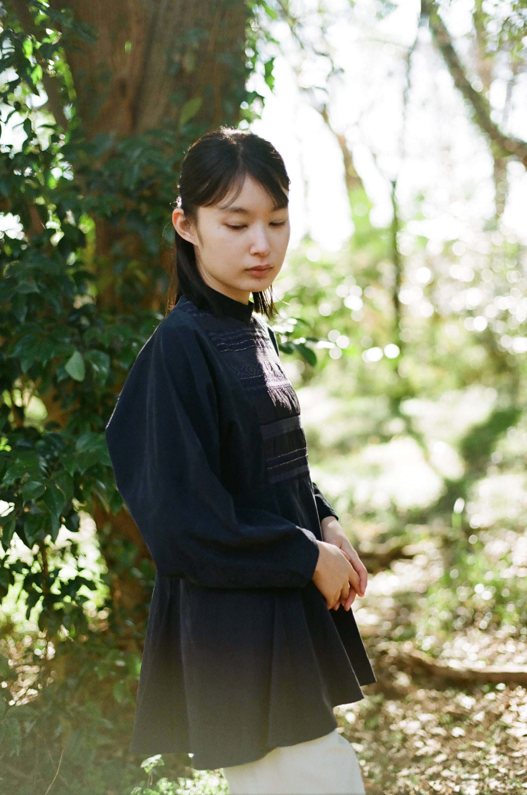 おぼろ月 - Bemberg® Lace Flare Tunic -