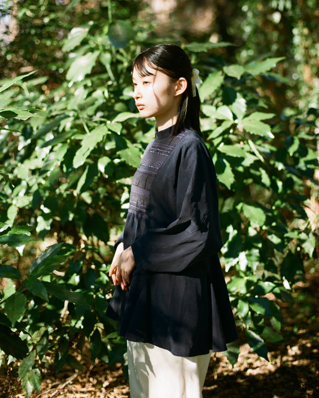 おぼろ月 - Bemberg® Lace Flare Tunic -