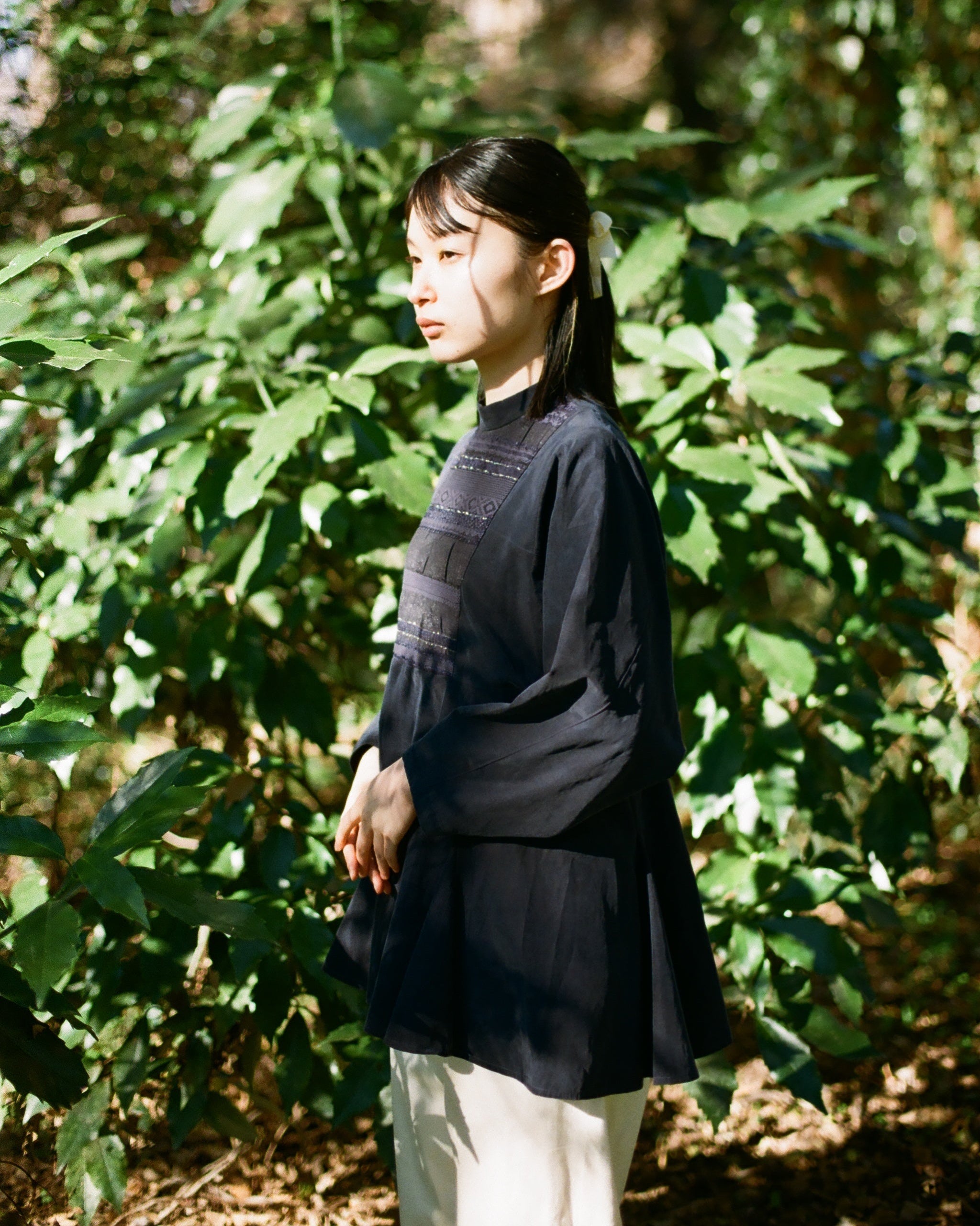 おぼろ月 - Bemberg® Lace Flare Tunic -