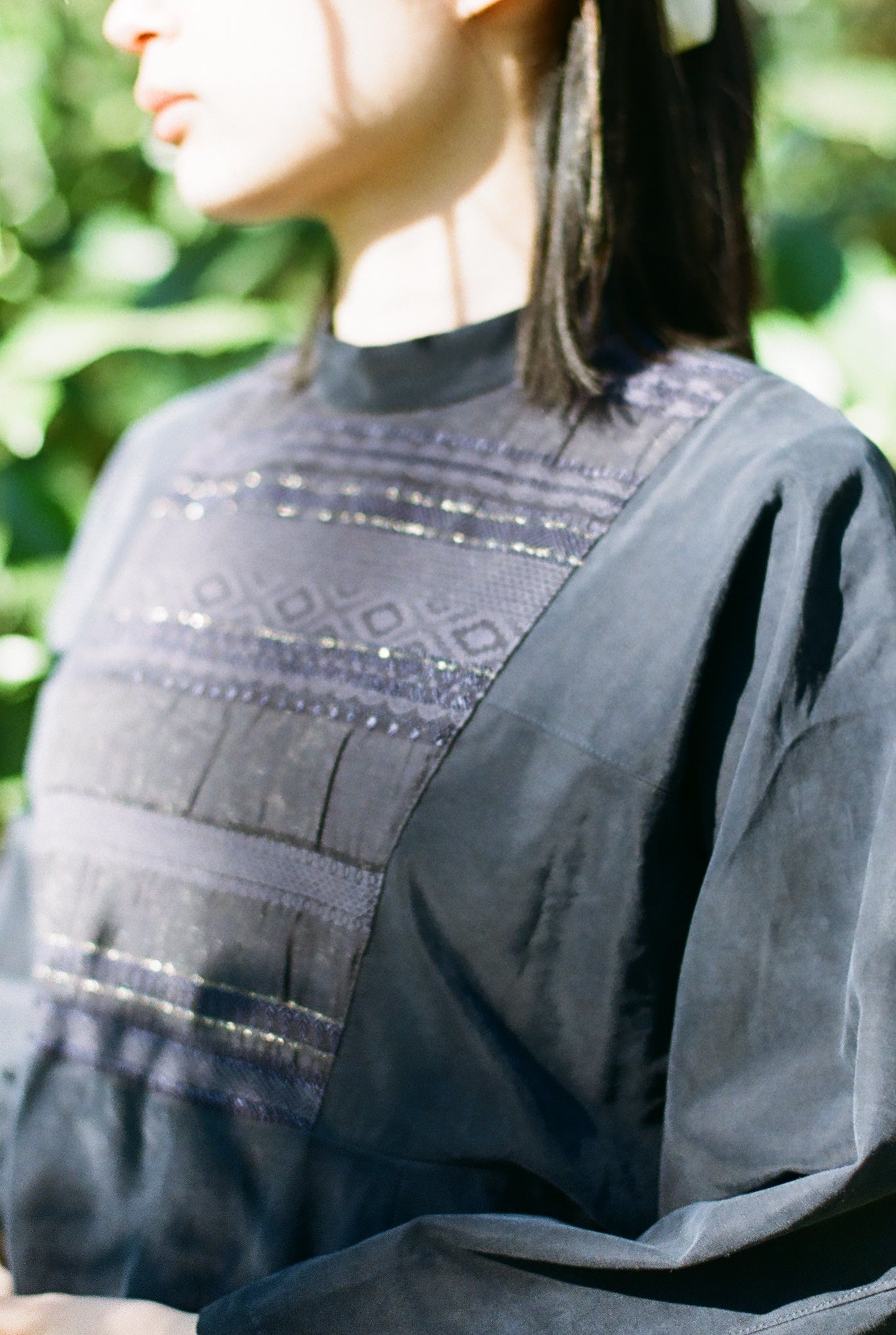 おぼろ月 - Bemberg® Lace Flare Tunic -