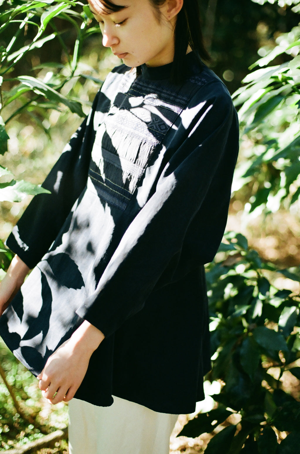 おぼろ月 - Bemberg® Lace Flare Tunic -