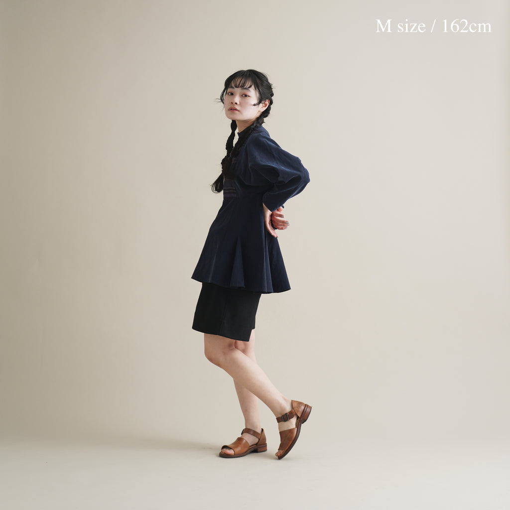 おぼろ月 - Bemberg® Lace Flare Tunic -