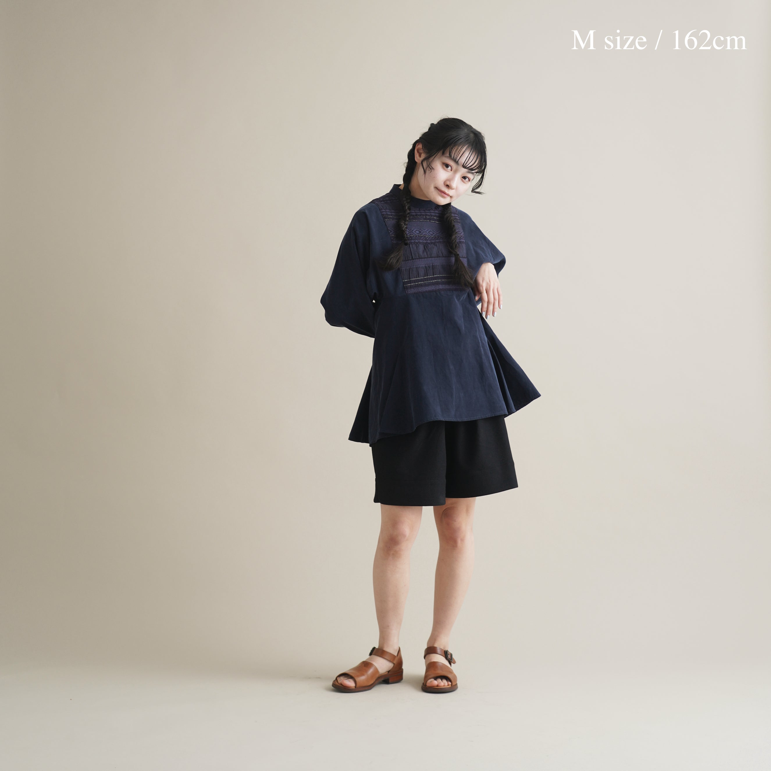 おぼろ月 - Bemberg® Lace Flare Tunic -