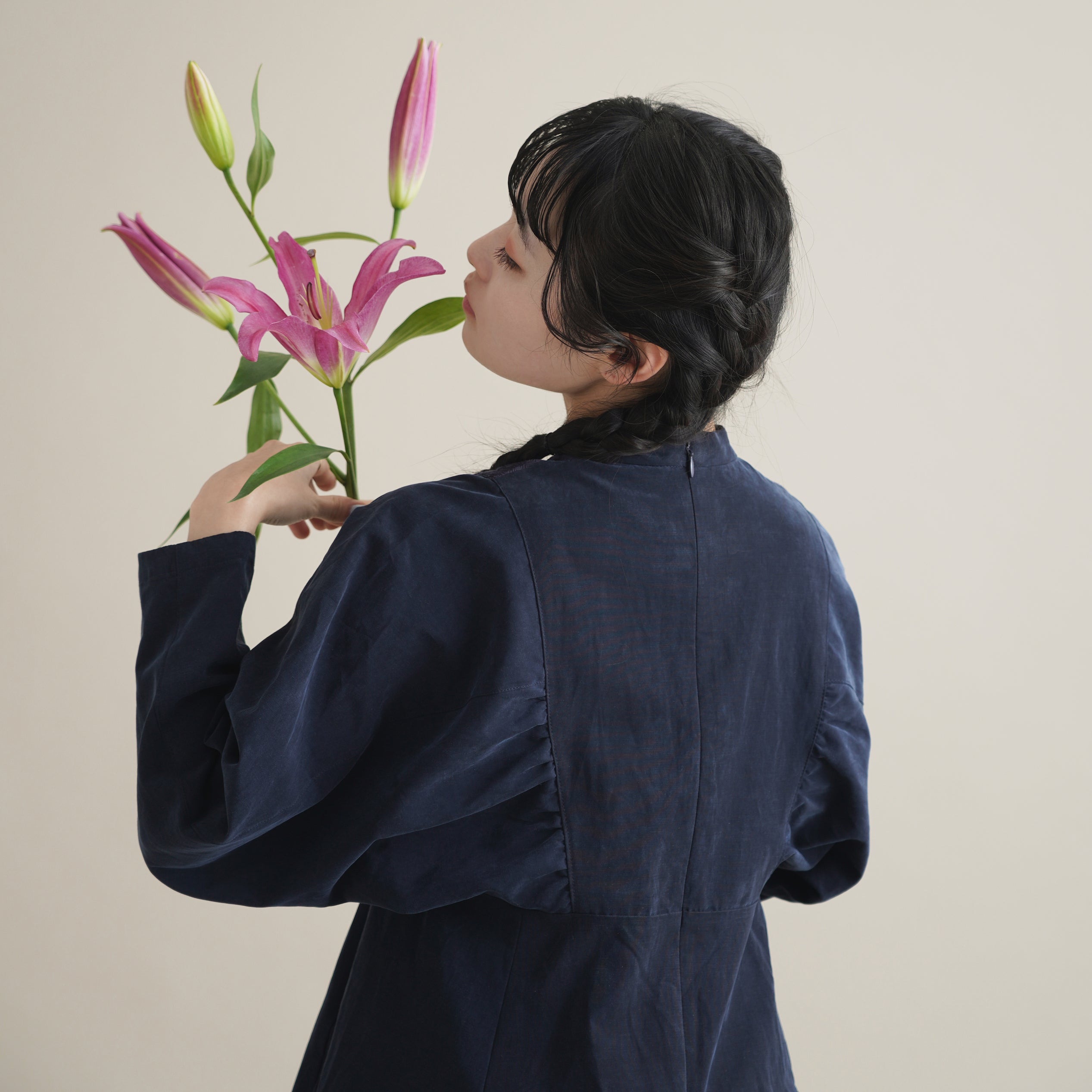 おぼろ月 - Bemberg® Lace Flare Tunic -