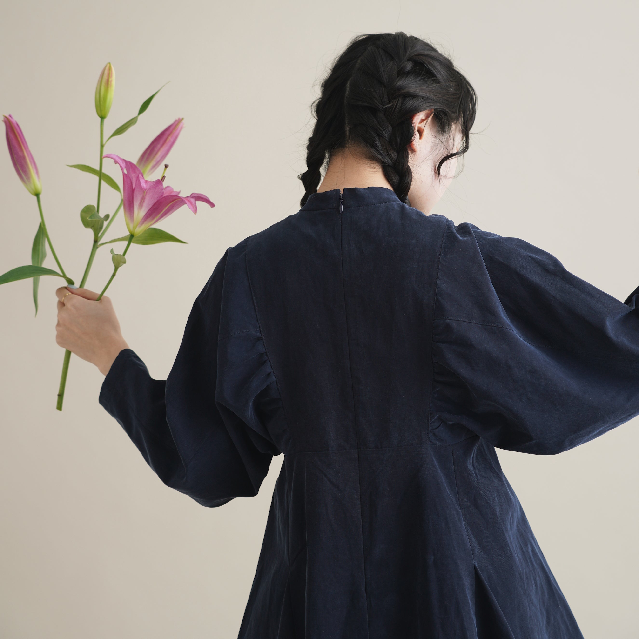 おぼろ月 - Bemberg® Lace Flare Tunic -